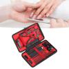 23PCS Nail Clippers Pedicure Kit, Professional Stainless Steel Manicure Set with Portable Case, Ergonomic Non Slip Nail Tools for Men and Women view 3