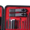 23PCS Nail Clippers Pedicure Kit, Professional Stainless Steel Manicure Set with Portable Case, Ergonomic Non Slip Nail Tools for Men and Women view 4
