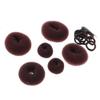 Beatifufu 2pcs Hair Styling Tool Hair Disk Bun Maker Sets Bun Maker Sets for Women No Odor view 3