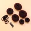 Beatifufu 2pcs Hair Styling Tool Hair Disk Bun Maker Sets Bun Maker Sets for Women No Odor view 4