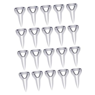 PAMINGONO 20pcs Nail Finger Parting Ring Hair Braiding Ring for Hair Styling Smooth Surface for Comfortable Use