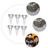 PAMINGONO 20pcs Nail Finger Parting Ring Hair Braiding Ring for Hair Styling Smooth Surface for Comfortable Use view 4