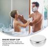 ASAKKURA Men's Shaving Bowl Stainless Steel Shaving Soap Cup Mug 52mm x 73mm Perfect Present view 3