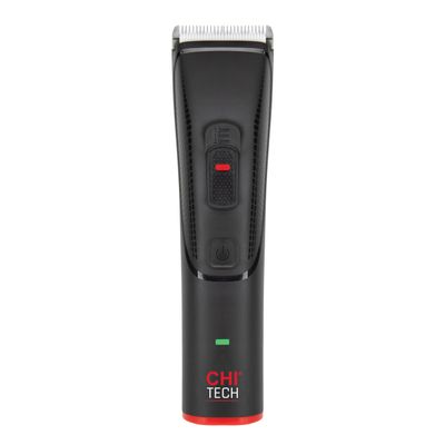 CHI Tech Cordless Precision Clipper, Wireless Hair Clipper for Precision Styling, Smooth Grip & Stainless Steel Blades, Includes 4 Guard Attachments