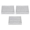 ASAKKURA 3pcs Empty Highlighters Container Diy Eyeshadow Tray Lipstick Diy Case Eyeshadow Sub Package Case Makeup Storage Box Organizer Portable view 1