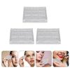 ASAKKURA 3pcs Empty Highlighters Container Diy Eyeshadow Tray Lipstick Diy Case Eyeshadow Sub Package Case Makeup Storage Box Organizer Portable view 3