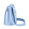 LeSportsac Blue Iris Deluxe Everyday Crossbody Bag + Cosmetic Bag, Style 7507/Color R133, Fashion Trending Cool Coastal Sky French Blue, Tranquil New Neutral, Subtle Sheen, Recycled Collection view 4