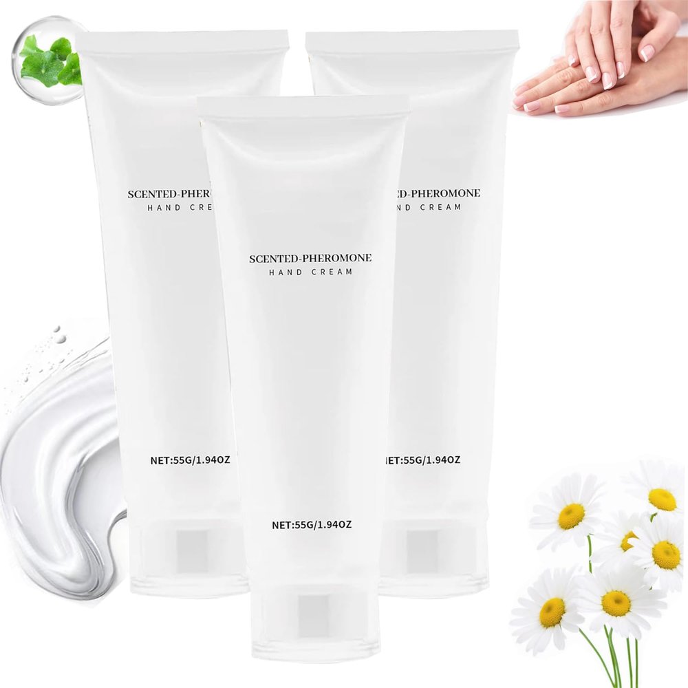 Collagen Hand Cream, Advanced Nourishing Hand and Nail Cream, Repair Hand Cream, Repair Hand Cream, Moisturizing Lotion, Dry Skin, All Skin, for Dry Cracked Hands (3 PCS)