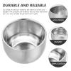 NULYLU 3pcs Shaving Bowl for Men Capacity Shaving Mug Design for Rich for Home Travel Use for view 2