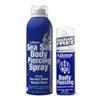 H2Ocean Sea Salt Body Piercing Spray 6oz + Body Piercing Foam Soap Sea Salt Piercing Aftercare 1.7oz view 1