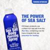 H2Ocean Sea Salt Body Piercing Spray 6oz + Body Piercing Foam Soap Sea Salt Piercing Aftercare 1.7oz view 3