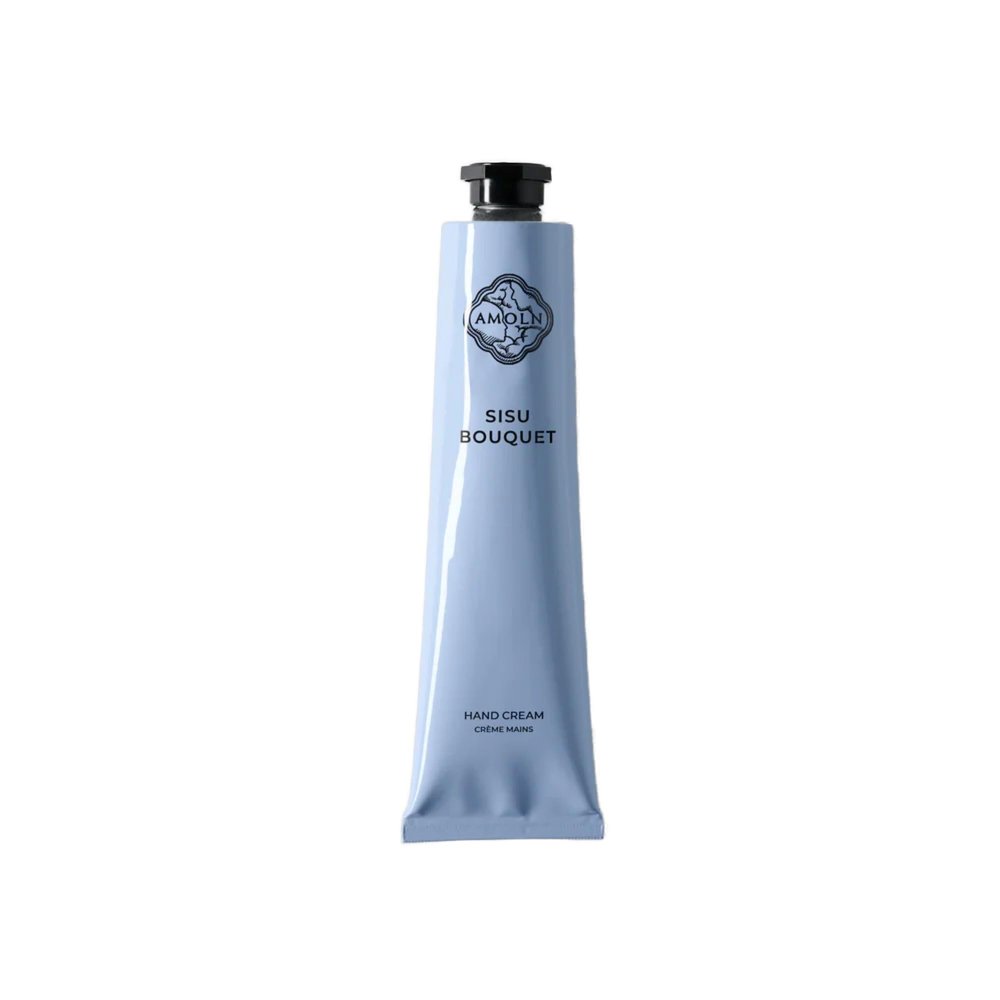 AMOLN - Hand Cream | Enriching, Perfumed Hand Cream | Aluminium Tube, Vegan (Sisu Bouquet, 2.5 fl oz | 75 ml)