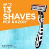 BIC Flex 5 Disposable Men's Razors, Precision Edging Blade & Ergonomic Anti-Slip Grip, Great Stocking Stuffer for Him, 6 Count view 2