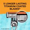BIC Flex 5 Disposable Men's Razors, Precision Edging Blade & Ergonomic Anti-Slip Grip, Great Stocking Stuffer for Him, 6 Count view 3