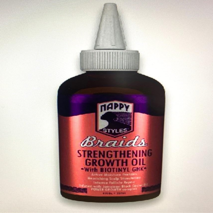 NAPPING BRAIDS GROWTH OIL - 8oz