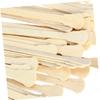 SKISUNO 150pcs Wooden Wax Spatulas Disposable Applicators for Hair Removal and Skin-friendly for Home and Salon Use Original Wooden view 4