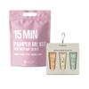 15 Min Pamper Me Kit and SoftTouch Hand Cream Trio (10pc): Korean Face Mask Essentials and Moisturizing Lotion Gift for Women view 1