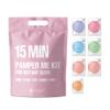 15 Min Pamper Me Kit and SoftTouch Hand Cream Trio (10pc): Korean Face Mask Essentials and Moisturizing Lotion Gift for Women view 2