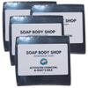 Activated Charcoal & Goat's Milk Soap, Cleansing Soap, Handmade, Skincare, Coconut Oil, Cleanser, Body Wash, Daily, Skincare, Soothing, Comfort, Blend, Handmade Soaps, Charcoal Skincare, Goat Milk Soap (4 Pack) view 1