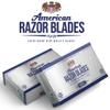 American Razor Blades by The Shave Factory - Super Sharp Double Edge Razor Blades, Japanese Steel, New Value Pack (200) view 2
