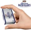 American Razor Blades by The Shave Factory - Super Sharp Double Edge Razor Blades, Japanese Steel, New Value Pack (200) view 3