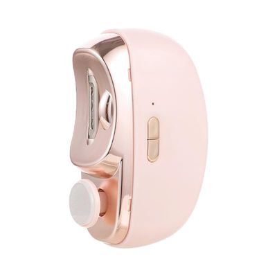 2-in-1 Electric Nail Clippers, Automatic Nail Clippers with Led Lights and 2-Speed USB Rechargeable Safety Nail Clippers for Babies, Seniors, Children and Adults