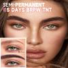 2 Pcs Tattoo Peel Off Eyebrow Gel Tinting Set,Peel Off Brown Tinted Eye Brow Long Lasting Waterproof Transfer-proof Eyebrow Tattoo Women Natural Color Brow Makeup for Fuller& Defined Looking Brow-01 view 2