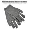 2 Pairs(4Pcs) Cotton Gloves for Eczema and Dry Hands, Moisturizing Gloves, Work Gloves for Men, Women, SPA, Jewelry Inspection (Grey, 2 Pairs) view 2