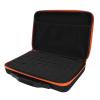 60 Grids 10ml Bottles Essential Oil Carrying Case, Dual Zipper Shock Proof, Multi Functional EVA Essential Oil Storage Bag Orange with Detachable Sponge Layer, Ergonomic Handle view 4