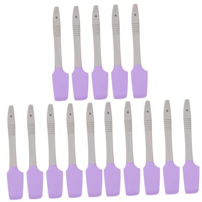 IWOWHERO 15pcs Silicone Beauty Wax Scraper for Skin Treatment Stylish and Portable Cosmetic Tool for Facial Care Safe for All Skin Types
