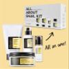 COSRX All About Snail Set + Hydrogel Mask 3EA- Snail Mucin Skincare Set and Glass Glow Hydrogel Collagen Face Mask, Travel Essentials, Stocking Stuffers, Korean Skin Care view 3