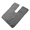 IWOWHERO 3pcs Water Absorption Fleece Towel Thickened Microfiber Bathing Hair Towel for Spa Salon Use Fast Drying Lightweight Deep view 4