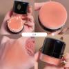 Loose Air Cushion Blush, Skin Friendly and Soft Color Air Cushion Powder Blusher, Highly Pigmented and Natural Blusher(Pink) view 3