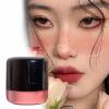 Loose Air Cushion Blush, Skin Friendly and Soft Color Air Cushion Powder Blusher, Highly Pigmented and Natural Blusher(Pink) view 4