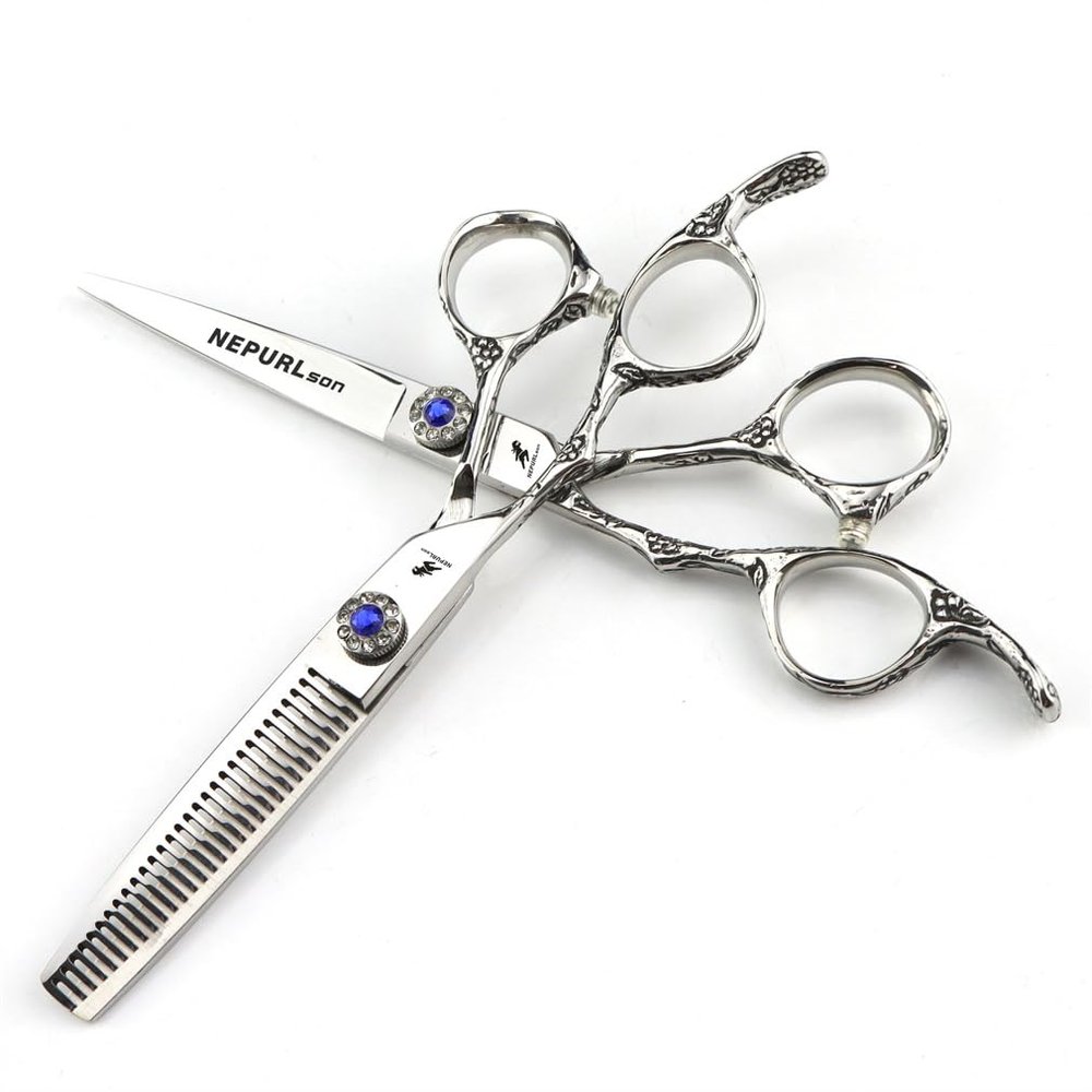 6.0" Haircut Scissors, Sharp Razor Barber Hair Scissors, Durable Materials, Suitable for Men Women and Hairdressers in Barber Shops.