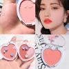 Blush Matte Pressed Blush Palette, Lightweight Easily Blends, Single Color Powder of Blusher(A) view 3