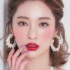 Blush Matte Pressed Blush Palette, Lightweight Easily Blends, Single Color Powder of Blusher(C) view 4