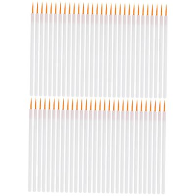 SOESFOUFU 200pcs Eyeliner Brushes Disposable Fine Eyeliner Applicators for Eye Makeup for Salon Home Use