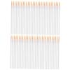 SOESFOUFU 200pcs Eyeliner Brushes Disposable Fine Eyeliner Applicators for Eye Makeup for Salon Home Use view 1