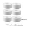 ANDRESLAD Self Adhesive Sweat Liner 6 Rolls 5 Meter Non Woven White view 2