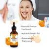 Cacukn Pumpkin Seed Oil, Pumpkin Seed Essential Oil for Hair Growth & Dry Damaged Hair, Strengthen Hair Thickness, Nourish Hair scalp, Moisturizer Serum for Skin, Face & Body, 2.02 Fl Oz view 4