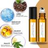 Anti-Wrinkle eye oil organic cold pressed castor oil roll on eye serum Eye Essence Oil Roller Ball Castor Frankincense Rollerball 2 PCS view 4