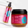 ECOLCHIPRO Ecolchi Hair Mask Leave In Conditioner Set Hair Treatment Natural Ingredient Deep Repair Conditioning for Dry Damaged Hair All Hair Types 550+200ml 18.6floz + 6.8floz view 1