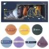 7Pcs Air Cushion Makeup Sponges for Foundation Concealer Teardrop Mix Setting Powder Puff Makeup Cushion Puff Foundation Sponge Blender Sponge for Liquid view 1
