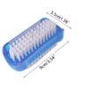 Brush Finger Tip Scrubbing Brushes Double Sided Scrubbing Brush for Toes Nails Hands Garden view 3