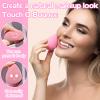 4 Sets of 4 Makeup Sponge, Super Soft Beauty Sponge, Latex Free Multicolor Sponges for Powder Cream and Liquid, Set Professional Makeup Tools with Storage Box (multicolor) view 3