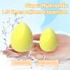 4 Sets of 4 Makeup Sponge, Super Soft Beauty Sponge, Latex Free Multicolor Sponges for Powder Cream and Liquid, Set Professional Makeup Tools with Storage Box (multicolor) view 4