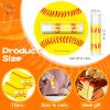 12Pack Softball Lip Balm for softball theme party Bulk Gifts,Beeswax Moisturizing Lip balm,Vanilla Flavor Plumping Chapstick for softball Team Girls kids Men Women Sports Lovers view 3