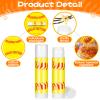 12Pack Softball Lip Balm for softball theme party Bulk Gifts,Beeswax Moisturizing Lip balm,Vanilla Flavor Plumping Chapstick for softball Team Girls kids Men Women Sports Lovers view 4