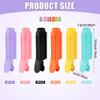 12pcs Volumizing Hair Clips, Instant Hair Volume Clip Colorful Fluffy Hair Root Lifting Clips Upgrade Volumizing Roller Clips Hair Hairstyle Tool for Women Girls Curly Thin Hair view 2